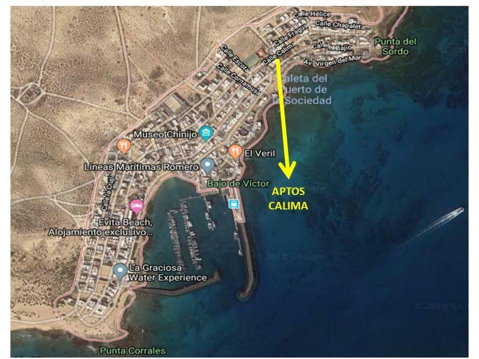 Ferienwohnung Calimas Caleta de Sebo Exterior foto